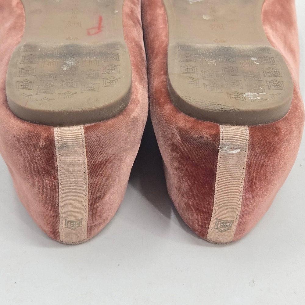 Birdies The Starling Velvet Loafers Rust Terra Cotta Smoking Slippers Womens 9.5 - Picture 13 of 15